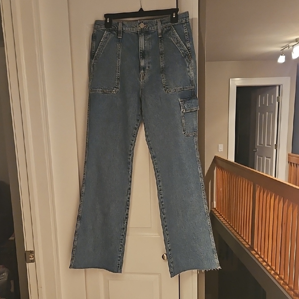 Hudson Jeans Light Blue Flare & Wide Leg